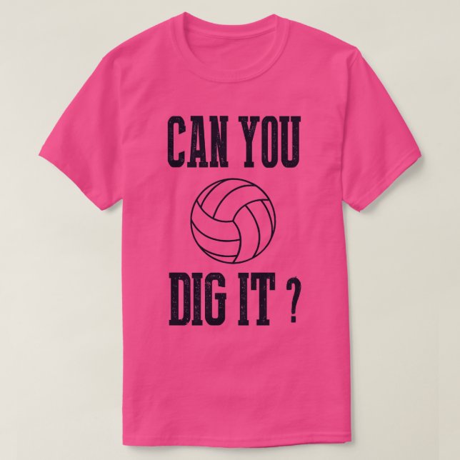 Camiseta Você Pode Desenhá-Lo Voleibol (Frente do Design)