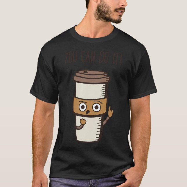 Camiseta Você pode fazer acampar engraçado (Frente)