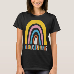 Camiseta Você Pode Fazer Coisas Duros Motivação Testingday 