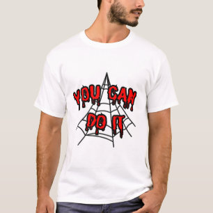 Camiseta "Você pode fazer isso: um Design de Negrito e Moti