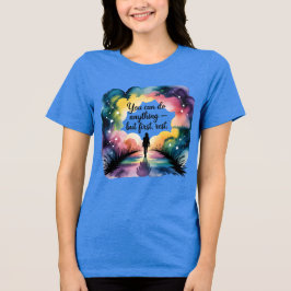 Camiseta Você Pode Fazer Qualquer Coisa Exceto O Primeiro D