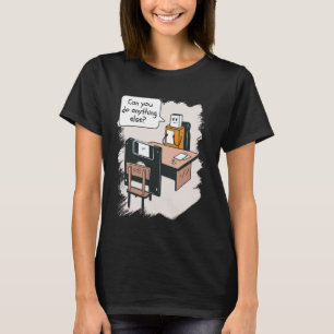 Camiseta Você pode fazer qualquer outra coisa, chefe USB, e