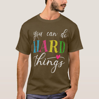 Camiseta Você Pode Fazer Teste De Coisas De Duro Para Profe