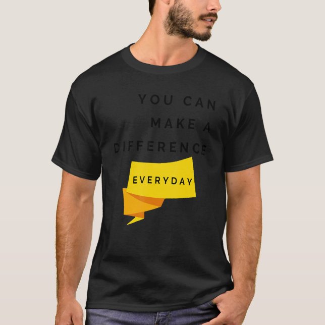 Camiseta Você Pode Fazer Uma Cota Diária (Frente)