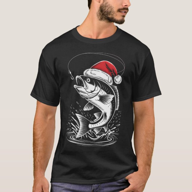 Camiseta Você pode levar um peixe à sua isca (Frente)
