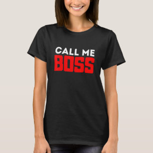 Camiseta Você pode me chamar de chefe executivo de design