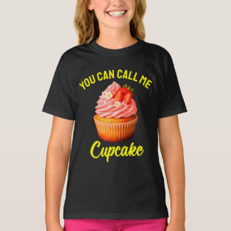 Camiseta você pode me chamar de cupcake