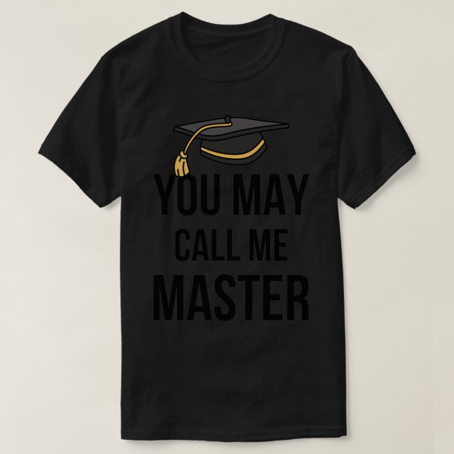 Camiseta Você Pode Me Chamar De Mestre I (Frente do Design)