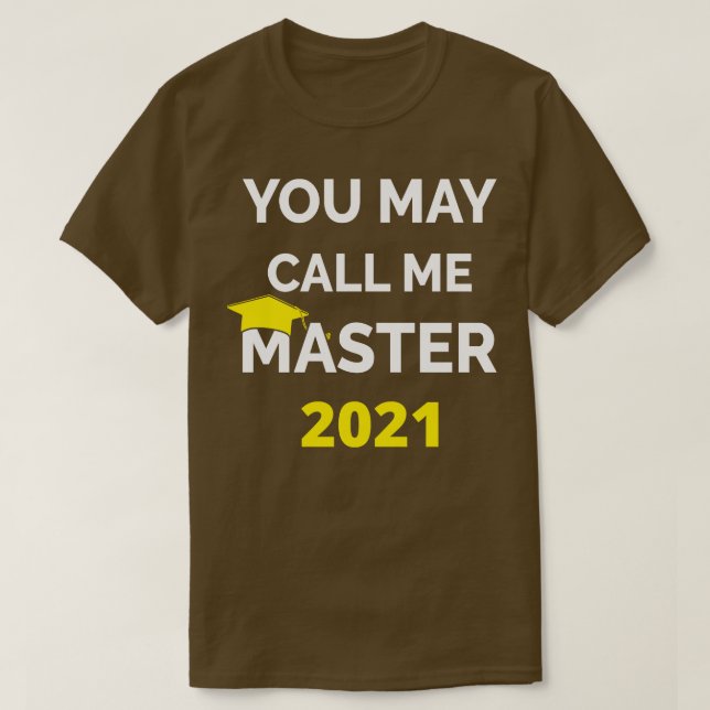 Camiseta Você Pode Me Chamar Mestre 2021 I (Frente do Design)