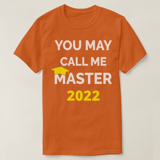 Camiseta Você Pode Me Chamar Mestre 2022 I (Frente do Design)