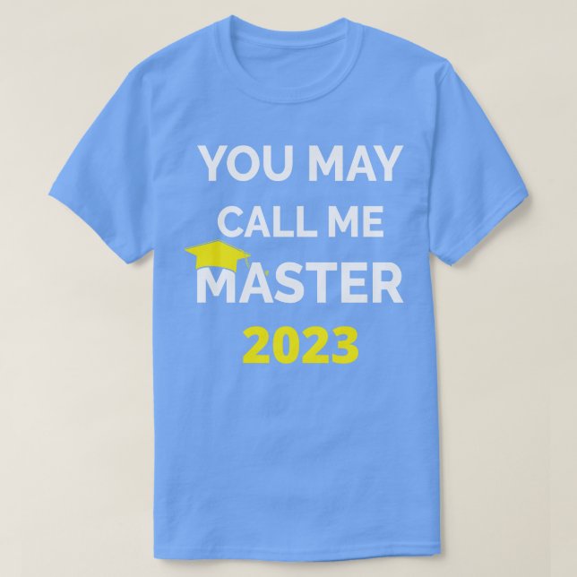 Camiseta Você Pode Me Chamar Mestre 2023 I (Frente do Design)