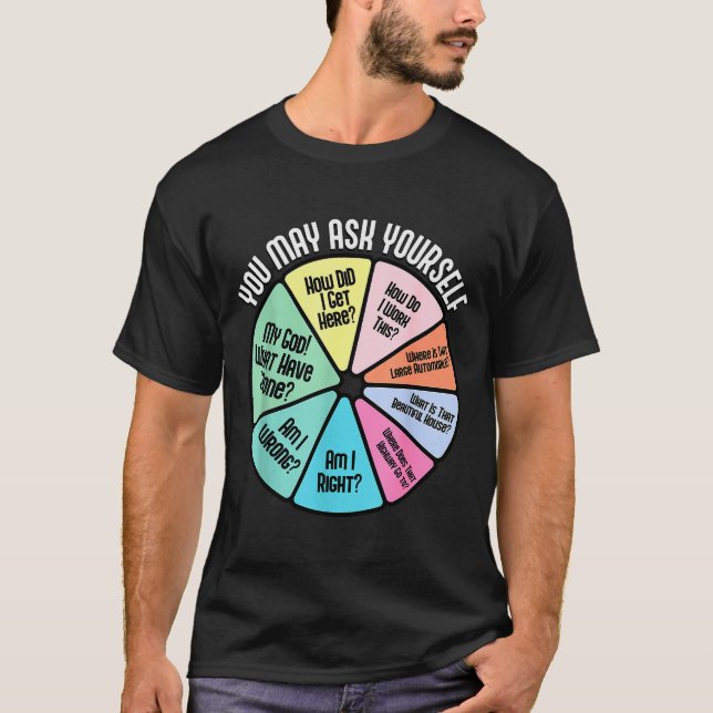 Camiseta Você Pode Perguntar a Si Mesmo Como Cheguei Aqui C (Frente)