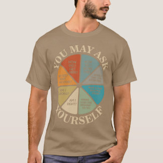 CAMISETA VOCÊ PODE PERGUNTAR A SI MESMO MENINO VINTAGE