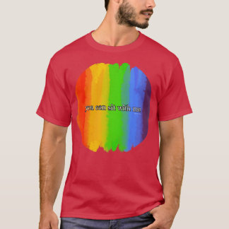 Camiseta Você pode sentar comigo