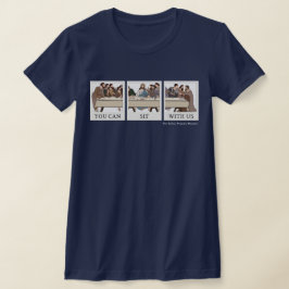 Camiseta Você Pode Sentar Conosco