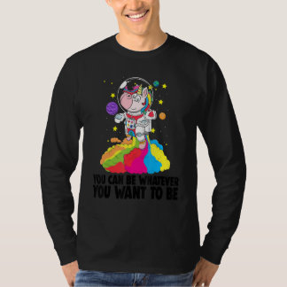 Camiseta Você Pode Ser O Que Quiser Ser Toodler Unico