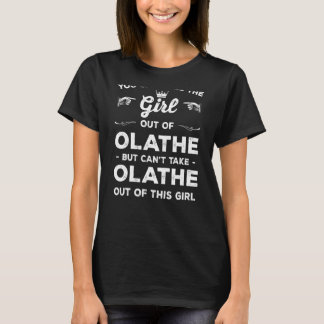 Camiseta Você Pode Tirar A Garota De Olathe Kansas GirlFrid