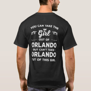 Camiseta Você Pode Tirar A Garota De Orlando Florida Girlf