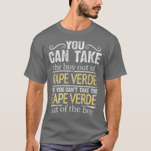Camiseta Você Pode Tirar O Garoto De Cabo Verde, Mas Você P