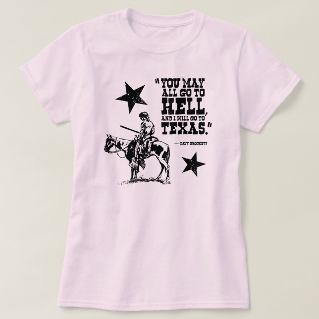 Camiseta Você pode todo ir ao t-shirt das senhoras do (Frente do Design)