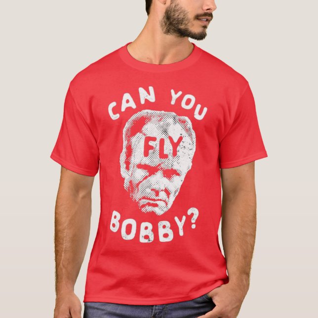 Camiseta Você Pode Voar Bobby - Robocop (Frente)