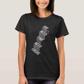 Camiseta Você Precisa de Mais Foco Frases Sarcásticas Engra