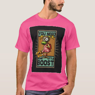 Camiseta Você Precisa de Um Pequeno Impulso Contra a Poluiç