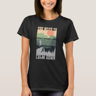 Camiseta Você Precisa Se Acalmar Meditação