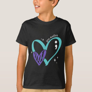 Camiseta Você Prevenção da Conscientização do Suicídio Verd