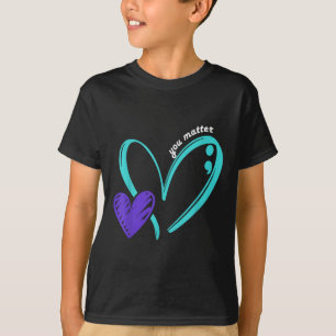 Camiseta Você Prevenção do Suicídio Conscientização Verde-a
