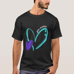 Camiseta Você Prevenção do Suicídio Conscientização Verde-a