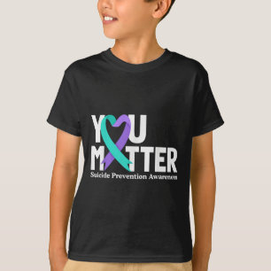 Camiseta Você Prevenção do Suicídio Conscientização Verde-a