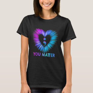 Camiseta Você Prevenção do Suicídio Conscientização Verde-R