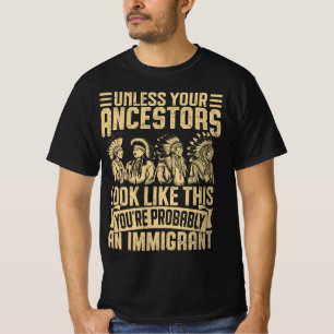 Camiseta Você provavelmente é um imigrante