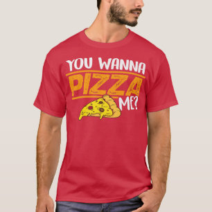 Camiseta Você Quer Pizza Me Comendo Pizza Italiana De Comid