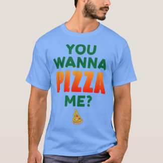 Camiseta Você Quer Pizza Me Pizza Sobrando Comida Italiana