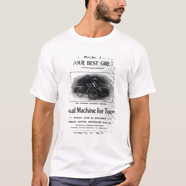 Camiseta Você quer satisfazer sua melhor menina? (Frente)