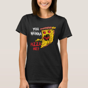 Camiseta Você Quer Uma Pizza Comigo Pizzaria Criador de Piz