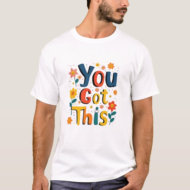 Camiseta Você Recebeu Este Teste De Teste De Dia Do Profess (Frente)