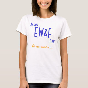 Camiseta Você recorda… EW&F!