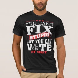 Camiseta Você reparo chanfrado estúpido mas você pode