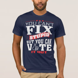 Camiseta Você reparo chanfrado estúpido mas você pode