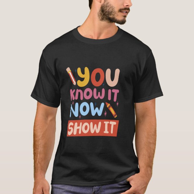 Camiseta Você Sabe Agora Mostre (Frente)
