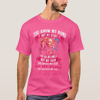 Camiseta Você Sabe Meu Nome Não Minha História retrô