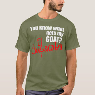 Camiseta Você Sabe O Que Me Dá Criptid De Capa El Chupaca