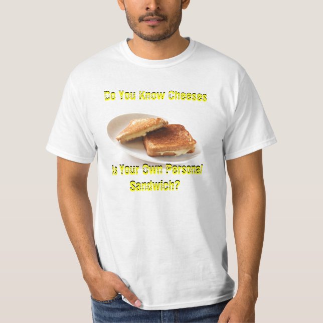 Camiseta Você Sabe Queijos? (Frente)