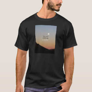 Camiseta Você saberá intuitiva