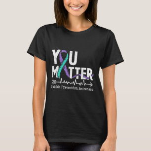 Camiseta Você Semana de Conscientização sobre Prevenção ao