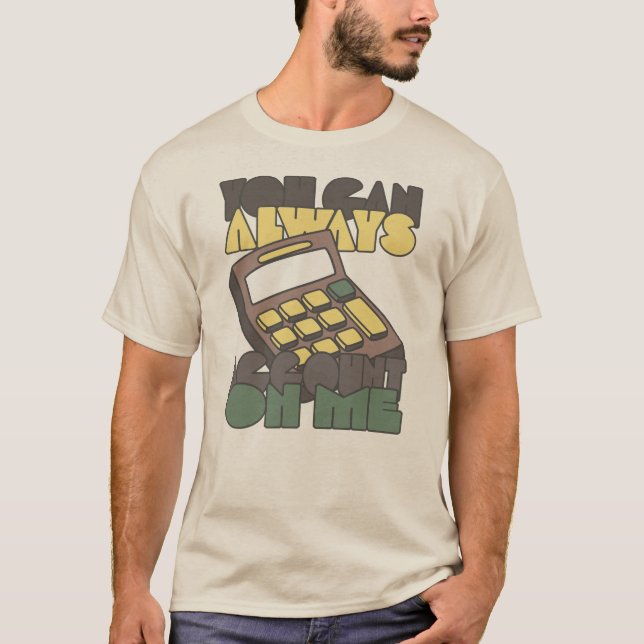 Camiseta Você sempre pode me contar - Design de diversão (Frente)