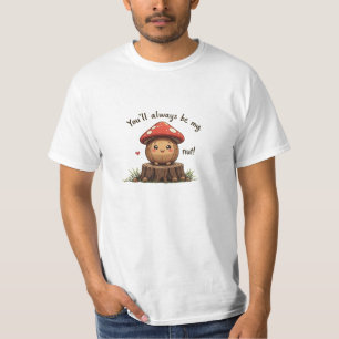 Camiseta Você sempre será minha noz favorita - avelã-branca